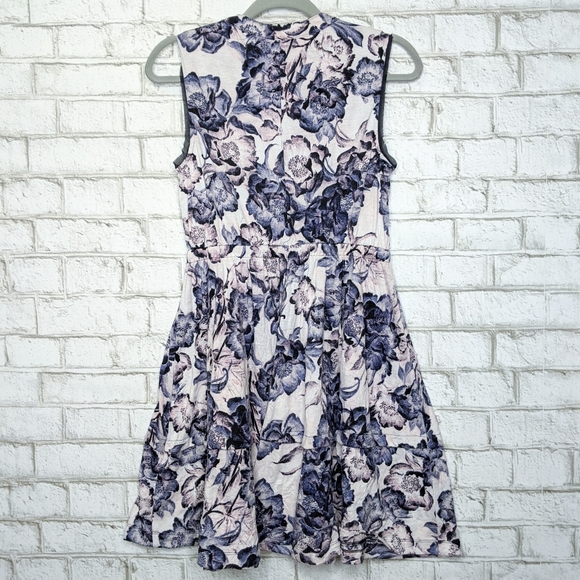 Simply Vera Wang Floral Dress A-Line Medium - Picture 6 of 7